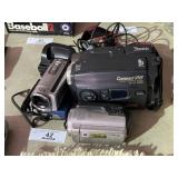 Lot of Video Cameras & Batteries