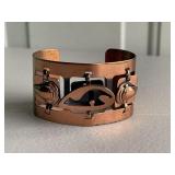 Vintage Copper Style Bangle Bracelet