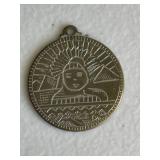 Hand Etched Pendant