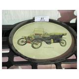 Vintage Metal Serving Tray