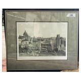 Framed Roman Architecture Print