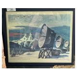 Framed US Air Force Picture