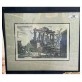 Framed Roman Architecture Print