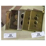 Mixture of Light and Outlet Covers