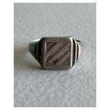 Silver Men's Ring