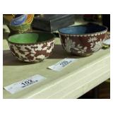 2 Cloisonne Enamel Bowls