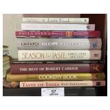 Lot of Cookbooks