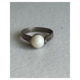 Antique Ring with Pearl