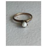 Antique Ring with Pearl