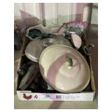 Flat of Misc. Kitchen Items