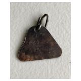 Vintage 1945 Ind. Dog Tax Tag