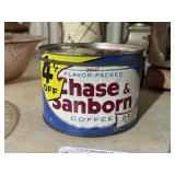 Vintage Collectible Chase & Sanborn Coffee Can