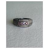Vintage Men's Ring with Rubies