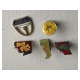 Collectible State Themed Pins