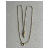 Necklace & Seahorse Pendant
