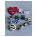 Lot of First-Aid Collectible Pins