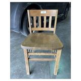 Short Wooden Chair