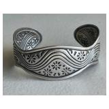 Vintage Silver Bangle Bracelet