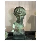 Collectible Greek Bust Display