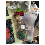Lot of Train Ornaments