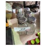 6 Salt / Pepper Shakers