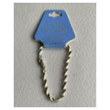 Tre's or De La Mer Sterling Silver Bracelet