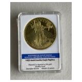 1933 Gold Double Eagle Replica Coin