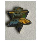 Frog Follies Metal Sticker