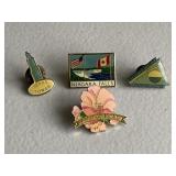 Collectible Travel Themed Pins
