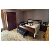 5 Piece Ethan Allen Bedroom Suite