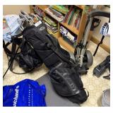 Golf Clubs, Bag & Pull Cart