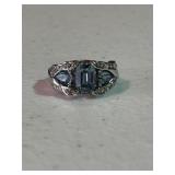 Estate Blue Stone Ring