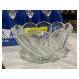 Waterford Crystal Marquis Crystal Wind Flower Bowl