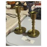 Brass Candleholders
