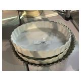Vintage Ceramic & Metal Baking Dish