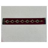 Beautiful Ornate Estate Gemstone Bracelet