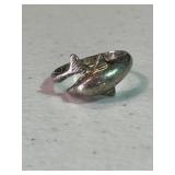 Sterling Silver Dolphin Ring