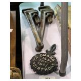 Metal Trivet & Pipe Wrenches