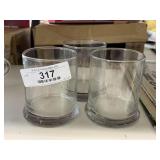 3 Vintage Libbey Jars