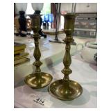 Solid Brass Candleholders