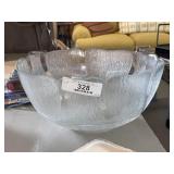 Arcoroc Fleur Glass Punch Bowl