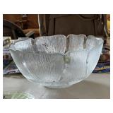 Arcoroc Fleur Glass Punch Bowl
