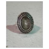 Sterling Silver Large Dinner Ring
