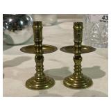 Vintage Brass Candleholders