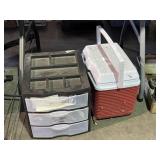 Organizer, Contents & Cooler