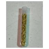 24K Gold Flakes in Vile