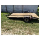 Single Axle Utility Trailer