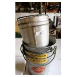 6 Vintage Buckets