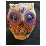 Fenton 'Who's There' Hand Painted Owl