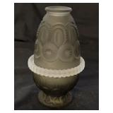 Weishar Moon & Stars Satin Smoke Fairy Lamp